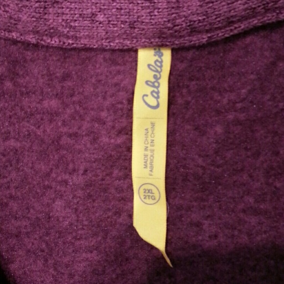 Cabela's Knit fleece Shirt Jacket - Picture 2 of 7